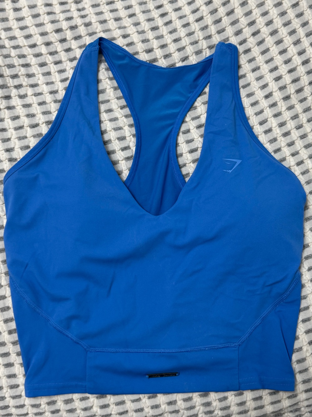 Gymshark Bright Blue Racerback Top